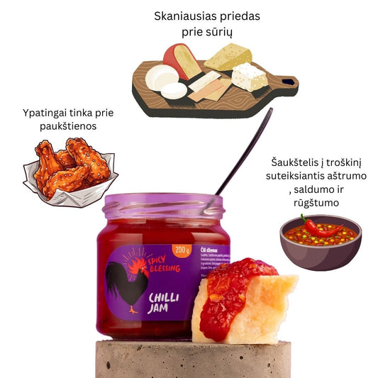 Čili džemas Spicy Blessing, 200 ml