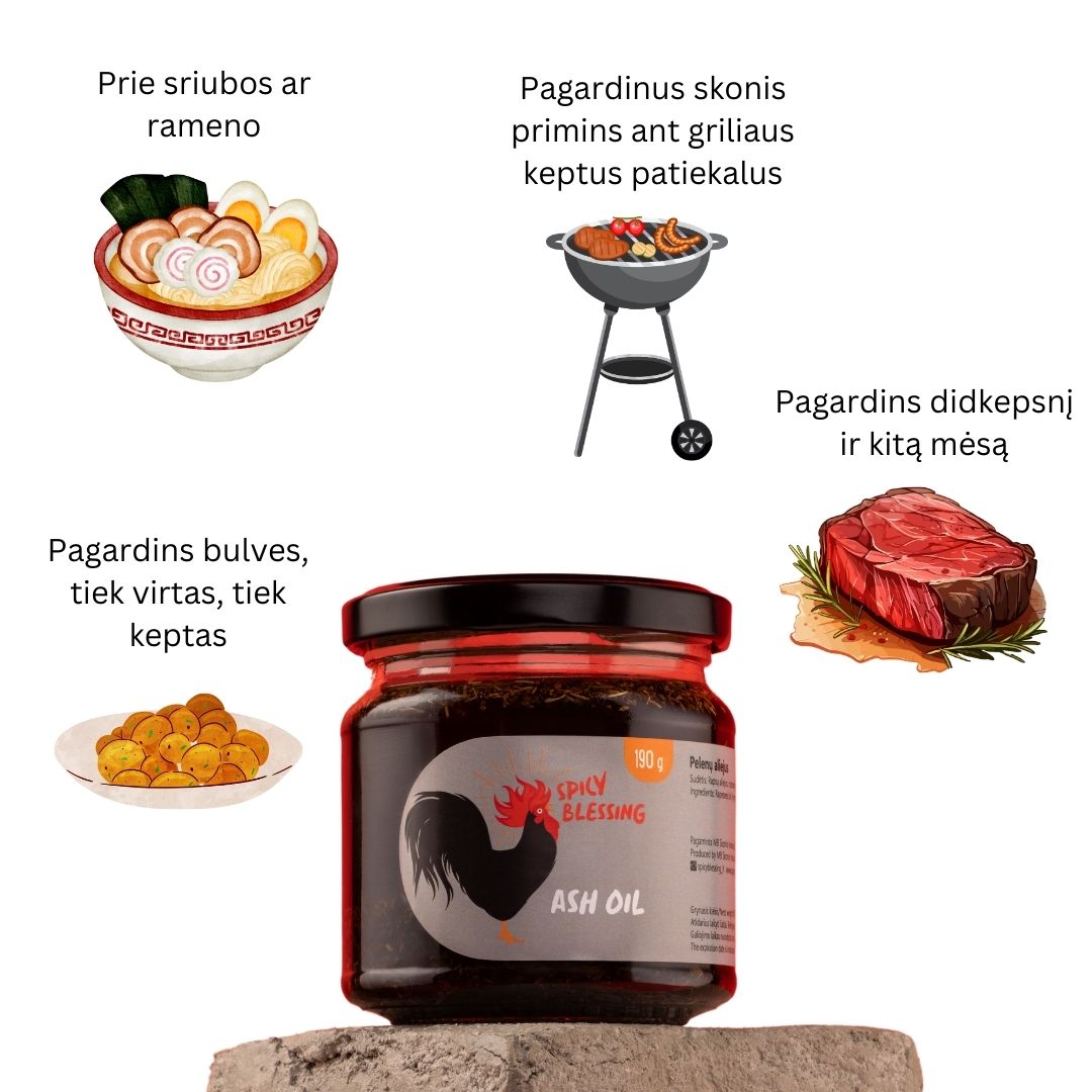 Pelenų aliejus | Spicy Blessing