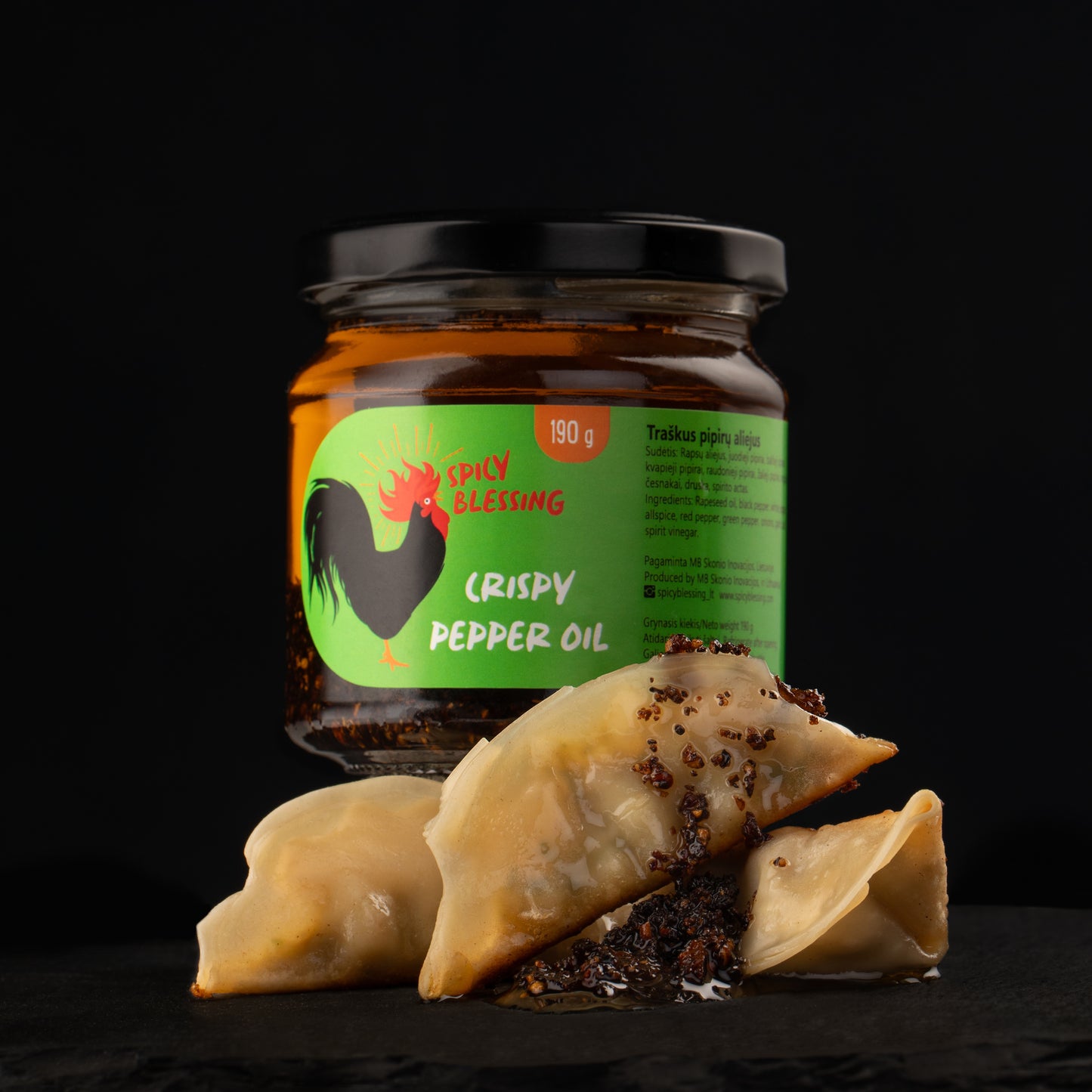 Traškus pipirų aliejus | Spicy Blessing 